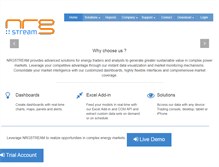 Tablet Screenshot of nrgstream.com